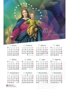 Calendario Mural Año Vista María Auxiliadora 2027